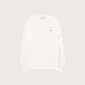 커버낫긴팔티 CQK CO2503LT01-OW 시그니처 심볼 롱슬리브 Off White