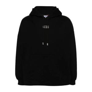 지씨디에스 블링 로고 후드티셔츠 A1OM1900JB3 99 NERO