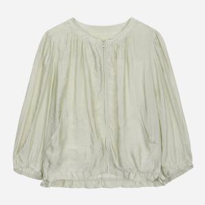 [써스데이아일랜드]7부 집업 경량 점퍼 T256MJP131W