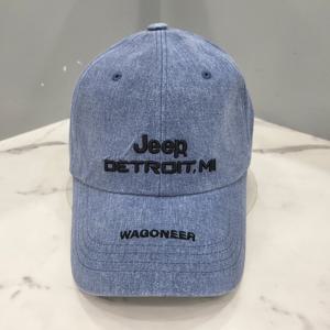 [지프]JP1GCU053 왜고니어 자수 볼캡 야구모자 2023년 블루 모자