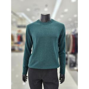 [파렌하이트][24F/W] 그린 캐시미어 실크 라운드 풀오버 FJU8510