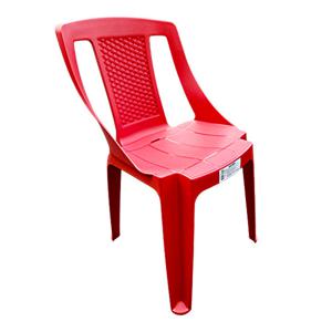 제이오마켓 칼라 등받이 의자 레드