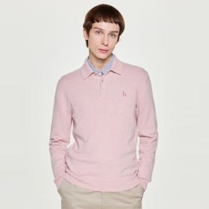 헤지스  25FW  남성 프리미엄 캐시미어 카라 니트 HZSW5D469P1