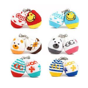 트윈 골프볼주머니 파우치 케이스 곰돌이 해피 럭키