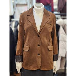 SOUP 세이브존07 스웨이드 배색 자켓 SB9LE821