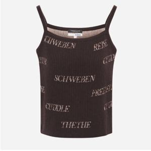 [써스데이아일랜드][여성]타이포 전판 자카드 골지나시 탑 T256MVT902W