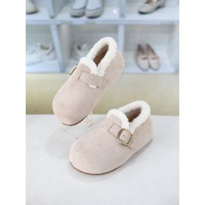 [블리아르]겨울 스웨이드 털안감 여성 데일리 로퍼 4cm BLMD5009