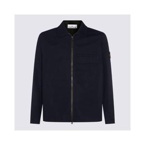 25FW 스톤아일랜드 스톤아일랜드 다크 블루 코튼 Casual 자켓 K2S151200010S0164V0026 TP565495270