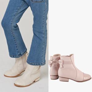 [컬리수]아동 에나멜 리본 앵클부츠 C214SZA01P