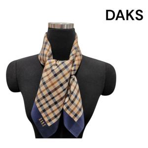 [닥스(손수건)]기본 체크 면대 손수건 DLI4001