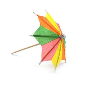 칵테일 장식 이쑤시개-비치파라솔 비치파라솔장식 데코픽 칵테일픽 칵테일장식 장식픽