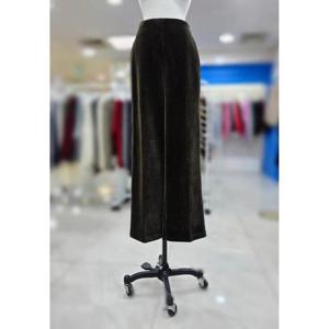 스테파니 세이브존08 벨벳 허리 밴딩 통바지 N25NP5405