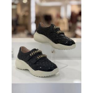 [에스콰이아(여성화)]에스콰이아 여성 착화가 편리한 벨크로 스니커즈 EQEFHZ770BK