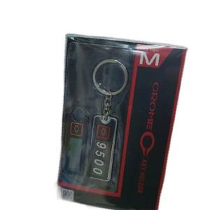 크롬 차량용 키홀더 TNR159 넘버링 키홀더 차량 열쇠고리