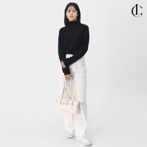 엘케이트 여자 겨울 데일리 베이직 양면 목폴라 이너티 LHZ013