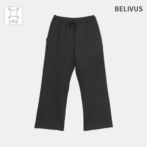 빌리버스 남자 겨울 니트 저지 스트레이트 와이드 밴딩 팬츠 BHL114