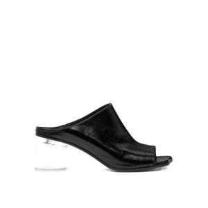 26 SS 메종마르지엘라 오픈 토 블록 힐 샌들 S59WP0215P7560 TP446042374