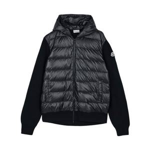 [몽클레어] FW25 남성 패딩 울 집업 후디 9B00041 M1131 999