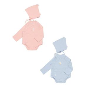 [압소바]크루 배냇슈트(모자) A2C10128