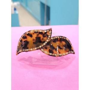 로뎀 세이브존05 프랑스 스와로브스키 나뭇잎 자동핀(브라운)0 RRD24020093