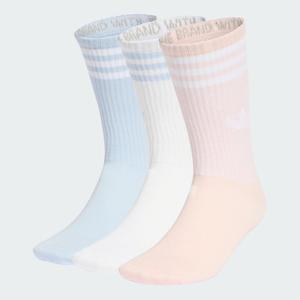 아디다스 오리지널스 3-스트라이프 하이크루삭스 3켤레 KQ8931