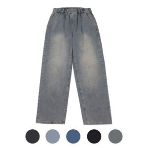 [파파브로]멘즈 사계절 풀밴딩 세미와이드 데님 SQ-JEA-3004