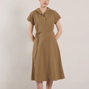 [올앤선드리]반오픈 플레어 서커 원피스 A5M4O681