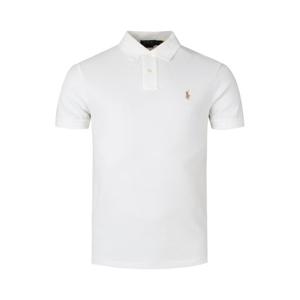 26SS 포니 자수 카라 티셔츠 화이트 710680784 321