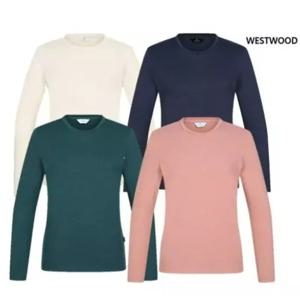 [웨스트우드]여성 에센셜 라운드 티셔츠_WP1WTTR402