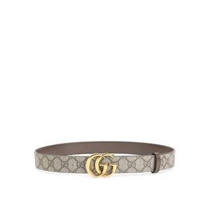 구찌 GG 마몽 리버시블 벨트 65941792TIC8358 Dark Brown