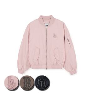 MLB 여성 나일론 크롭 봄버자켓 (3FJPB0361)