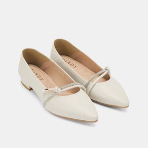 여성 소가죽 플랫 구두 (굽 2CM) 725404_C-1320