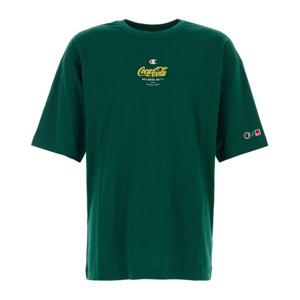 챔피온 코카콜라 로고 크루넥 반팔 티셔츠 220186 GS502