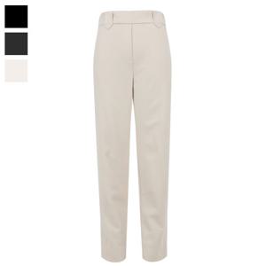 여자 겨울 데일리 테이퍼드 기모 밴딩 팬츠 LVW-PTK-Q001-아이보리