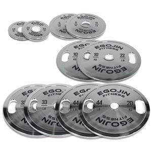 이고진 클럽용 크롬 바벨 중량 원판 105kg 모음 웨이트 역기 헬스