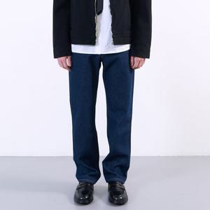 [플랙진]남성 미니멀 스티즈 O09 스트레이트 생지 데님 팬츠 (PJTI5SZO091)