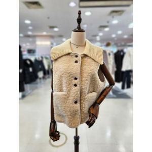 [멜로디가든]멜로디가든 세이브존08 인조 무스탕 조끼 M25WCV104