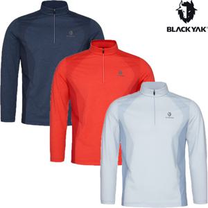 블랙야크 남성 카이버 집업 긴팔티 1BYZTSV002