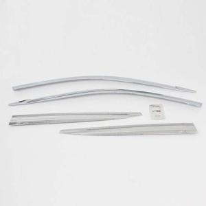 코나 크롬 썬바이저 빗물받이 윈도우 햇빛가리개 4P