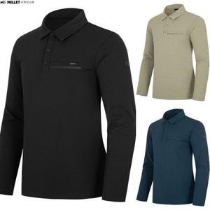 [밀레]밀레 아웃도어 남성 가을 긴팔 카라티 MLUFT211_IC