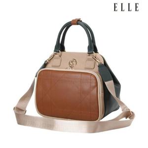 엘르골프 세이브존01 여성 퀼팅 자수 배색 포인트 토드백 6K67501 722