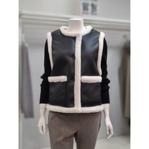 베스띠벨리 세이브존02 퍼 레더 베스트 BJ-VZX8731-0