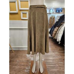 BCBG 세이브존01 스웨이드 스커트 B5D9S201A