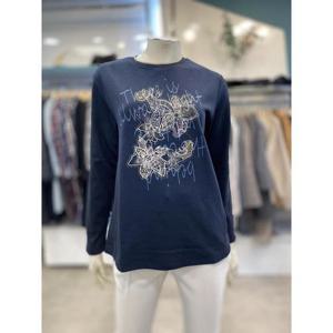 안지크 세이브존07 여성 프린팅 기모 티셔츠 AG3-TS692-0