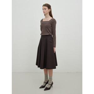 [올리브데올리브] OW5AS800 A라인 플레어 스커트 OW5AS800