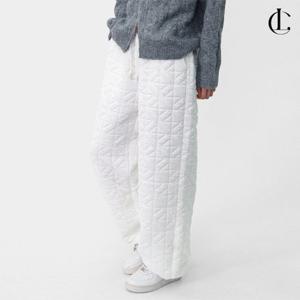 엘케이트 여자 겨울 기모 다이아 퀼팅 방한 누빔 패딩 바지 LIRP001