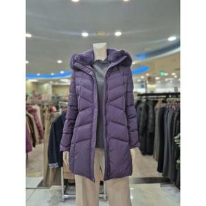 포라리 세이브존05 라일락 퍼 패딩 LB4S206