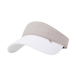 마스터바니  (421F1CP102) 여성 입체 로고 밴딩 썬바이저
