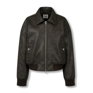 [톰보이]신세틱 레더 블루종 점퍼 9176161971_isa