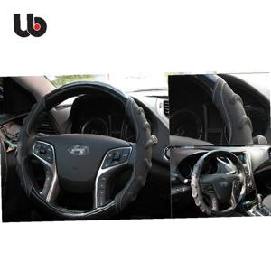 유비오토 스콜피온 차량 핸들커버 공용 블랙